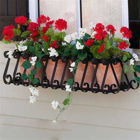 european metal window boxes|window boxes for sills outdoor.